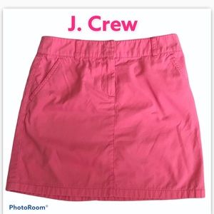 J.Crew Pink Mini Skirt
